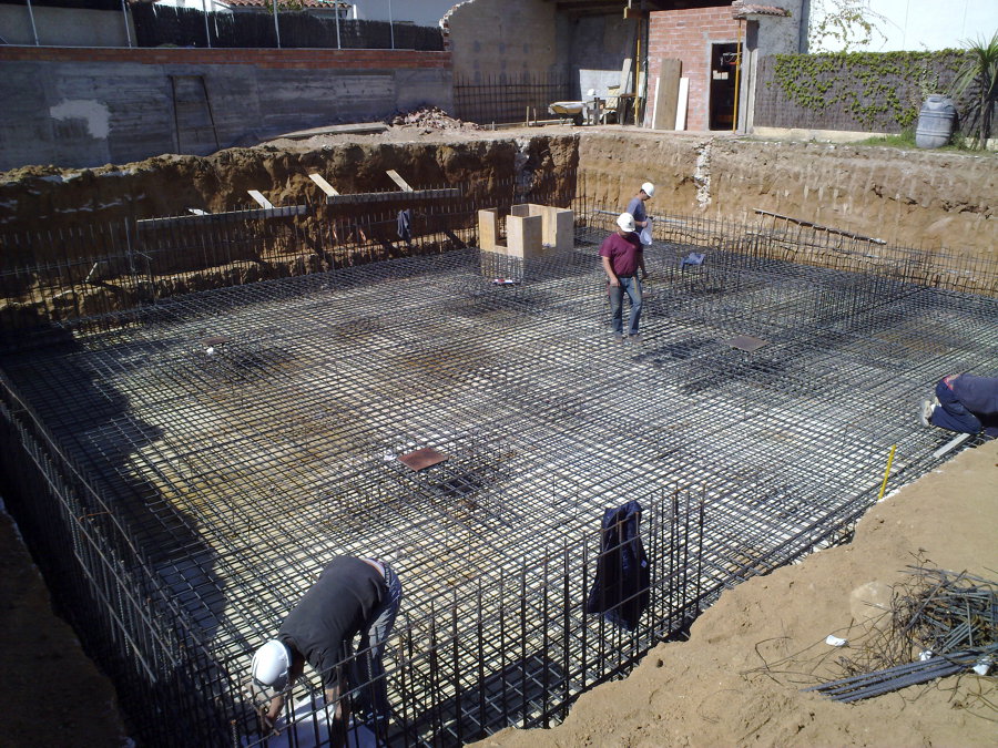 ENCOFRADO DE UNA VIVIENDA