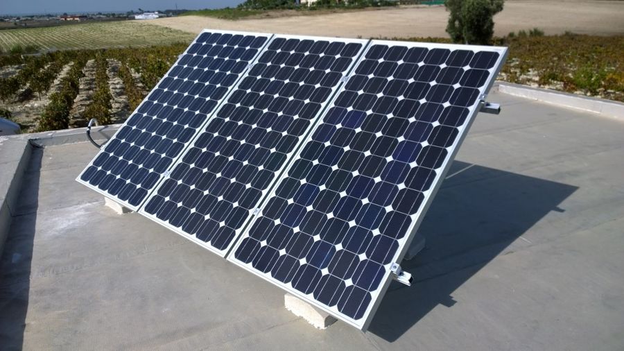 Sistema solar fotovoltaico fin de semana