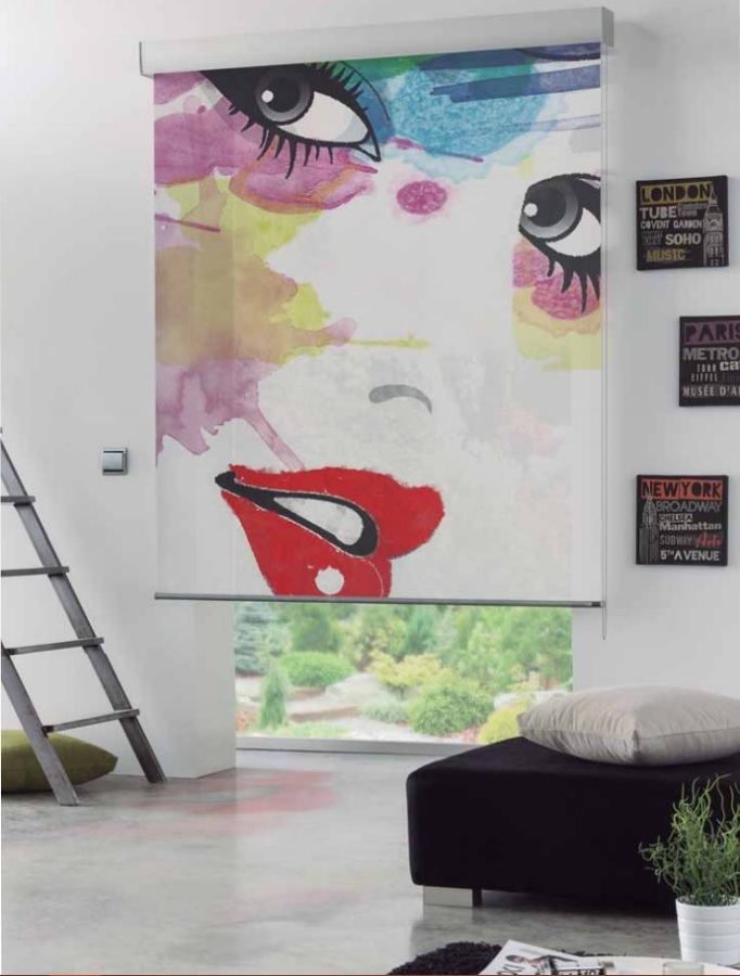 Estor enrollable digitalizado 