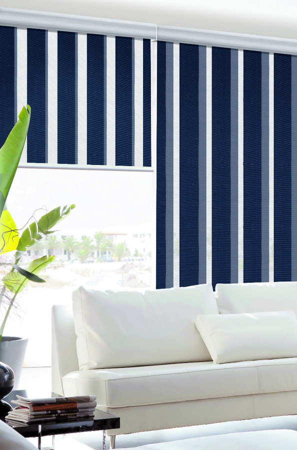 Enrollable Dual Vertical. Azul