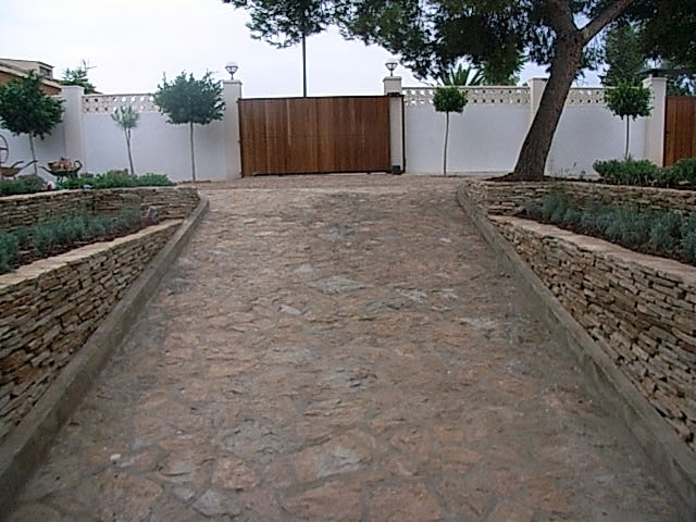 entrada del garaje