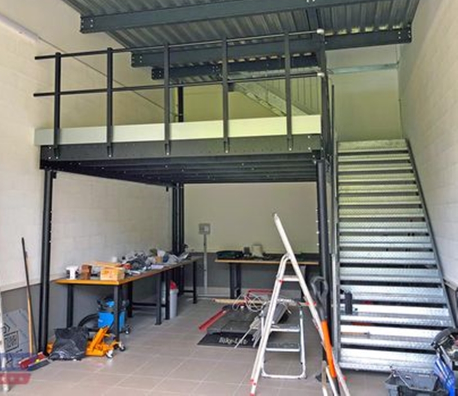 Estructuras de hierro para locales y naves