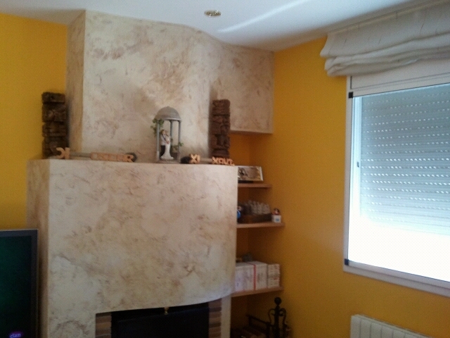 ENVEJECIDO EN CIMENEA