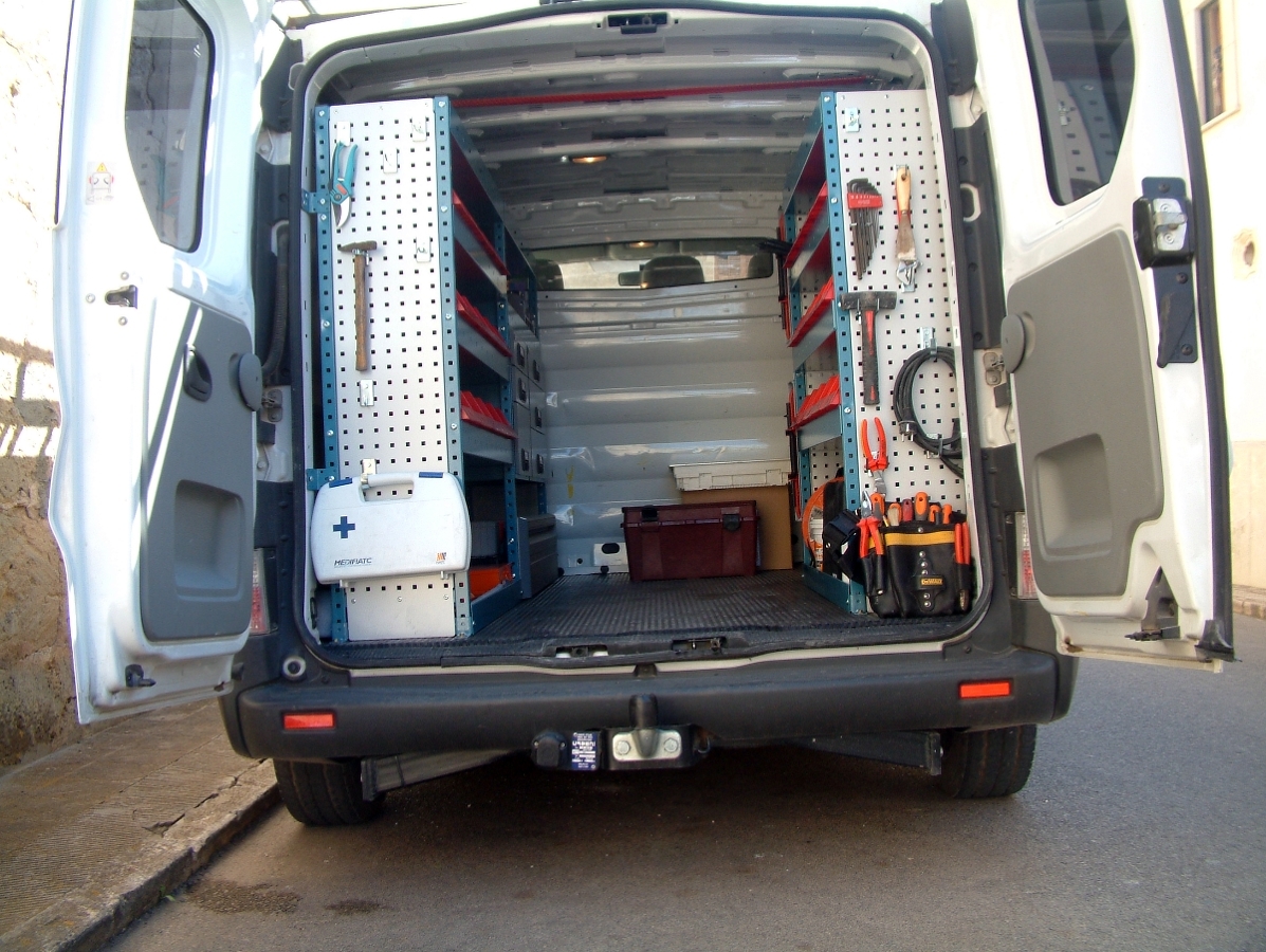 Equipamiento furgoneta