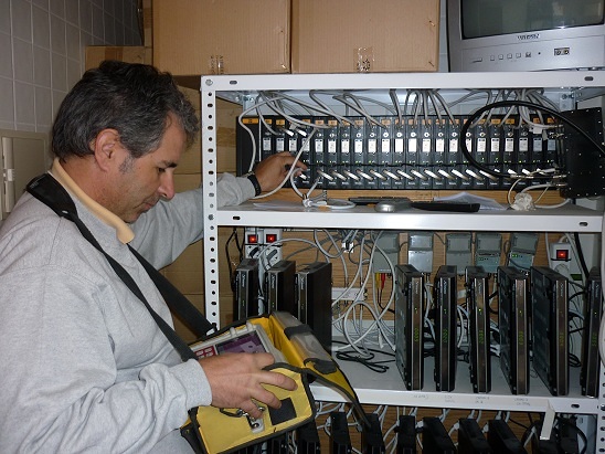 Equipo de cabecera de TV para hotel