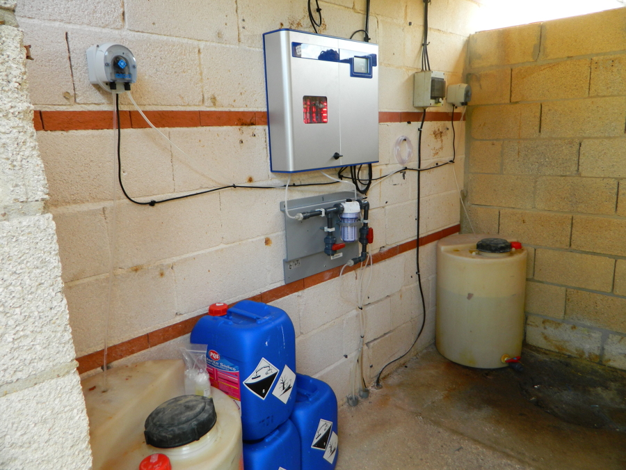 Equipo de Control y Dosificacion de Producto Quimico.