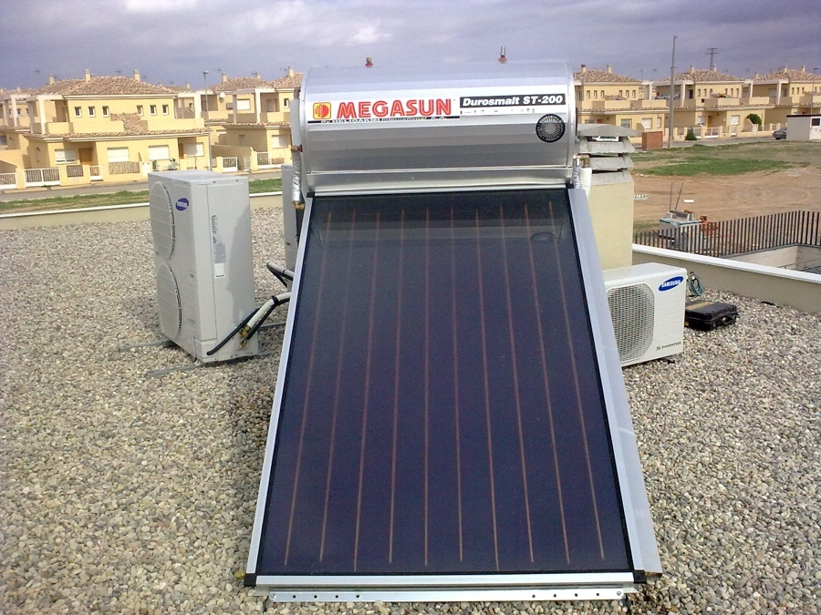 Equipo termosifónico centro social torrepacheco.