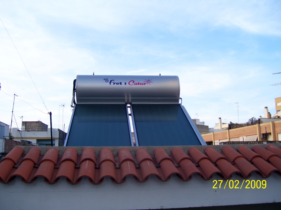 Equipos solares compactos para ACS