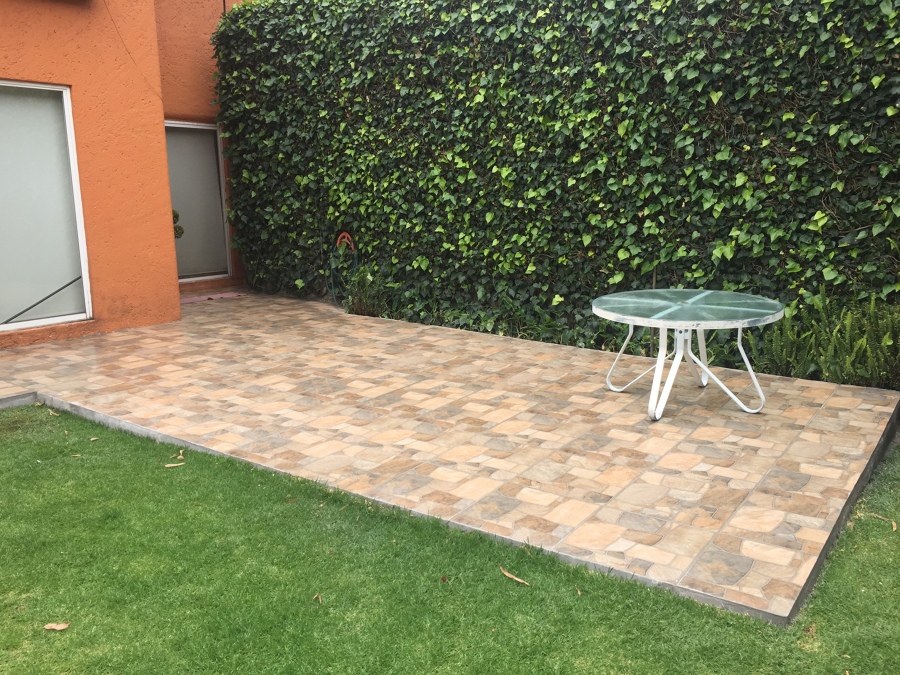 Alicatado en terraza