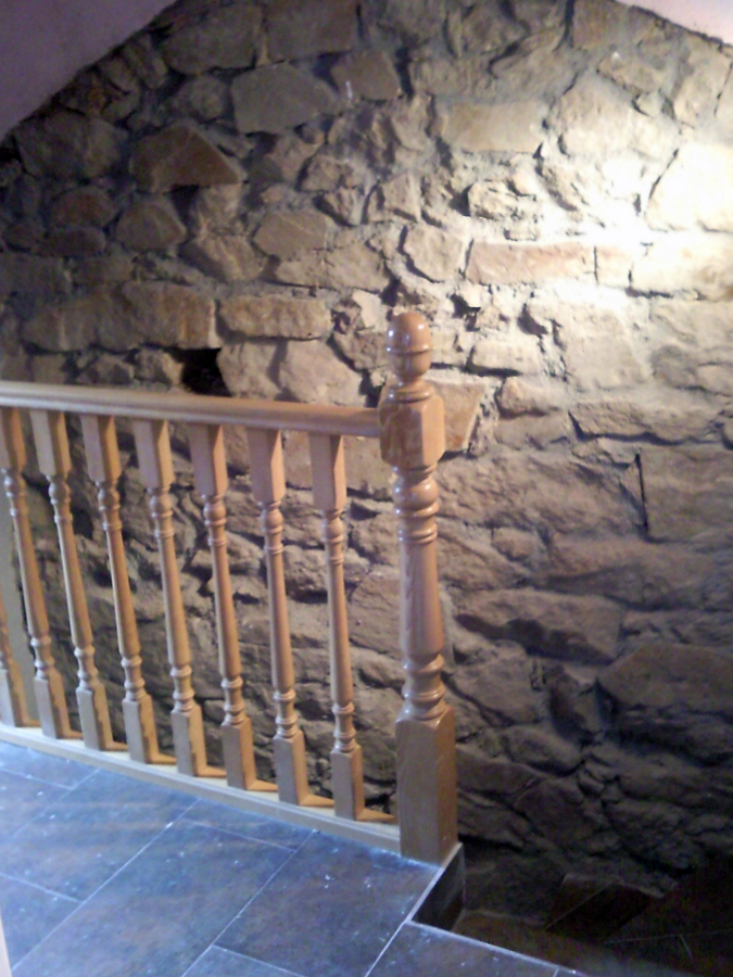 escalera apartamento