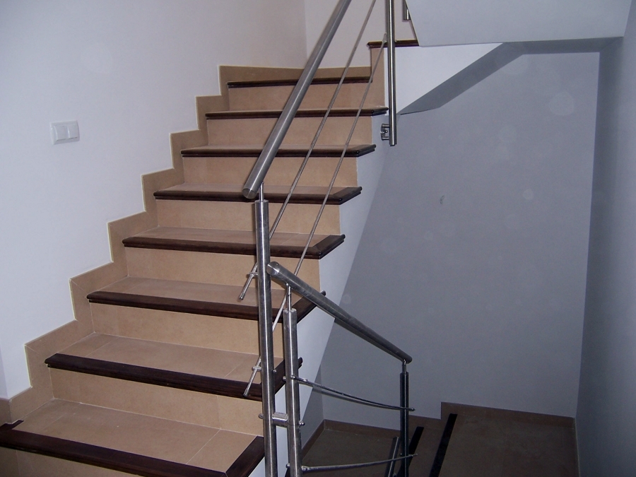 Escalera con mampirlanes