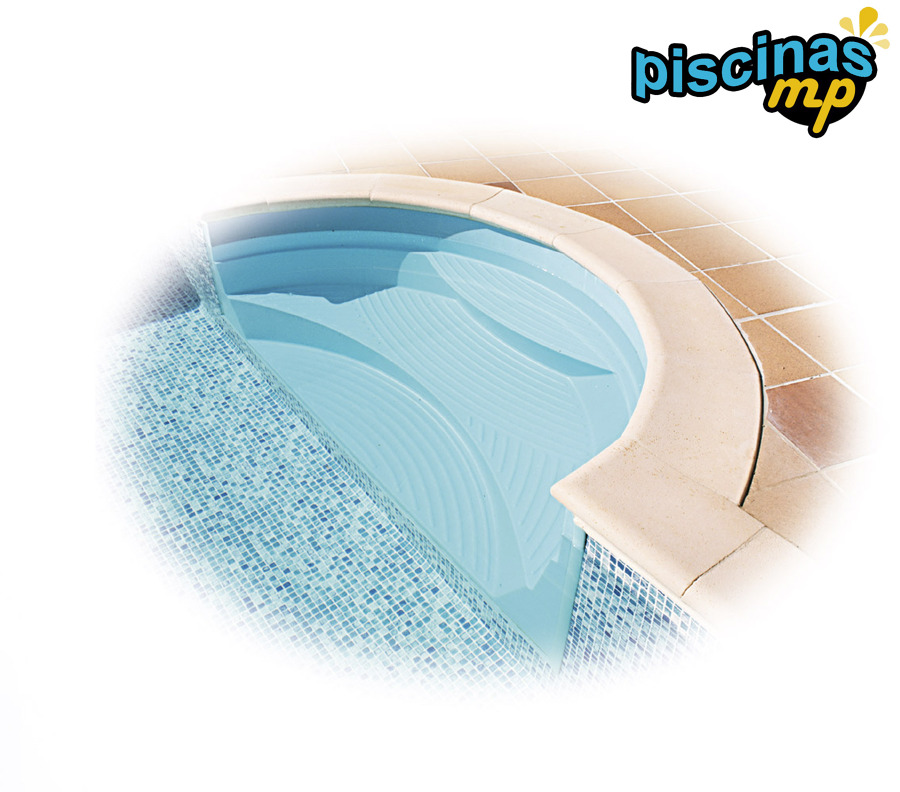 Escalera de acceso a piscina de Acero