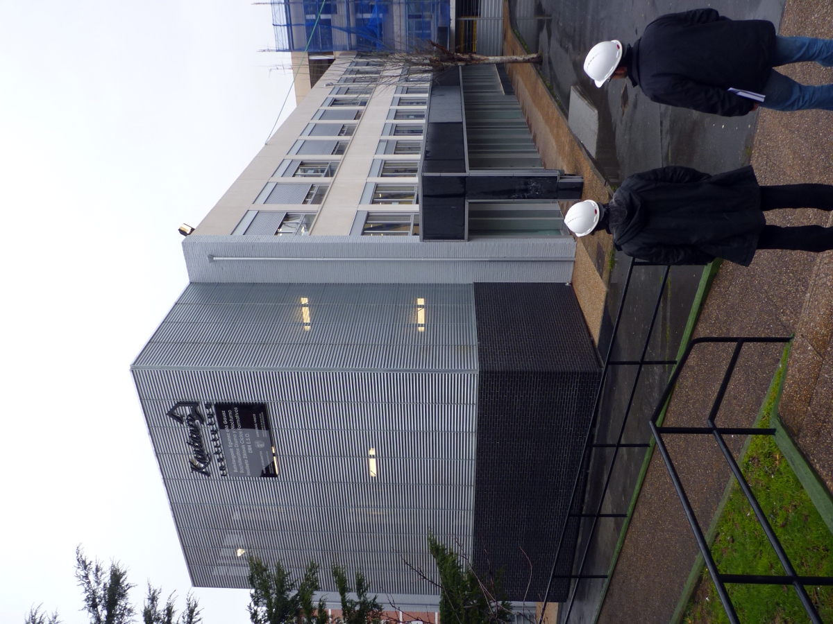 Escalera de Emergencia IES Kantauri