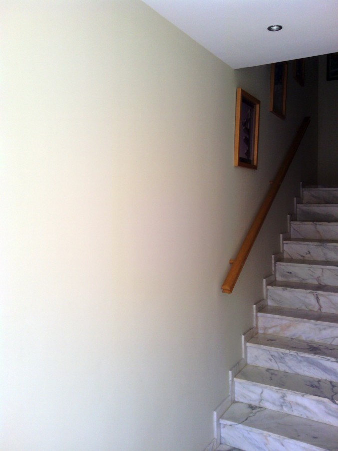 escalera de entrada chalet 