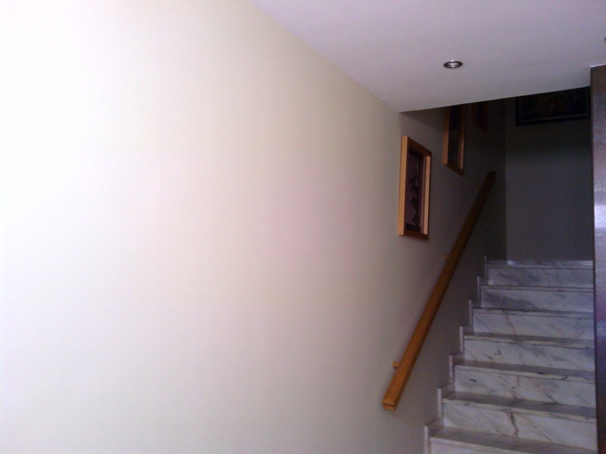 escalera de entrada chalet 