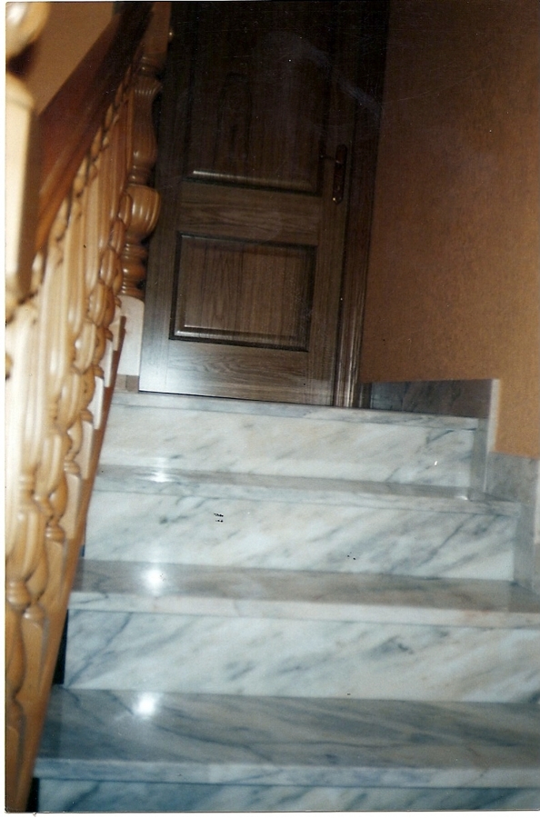 Escalera de mármol