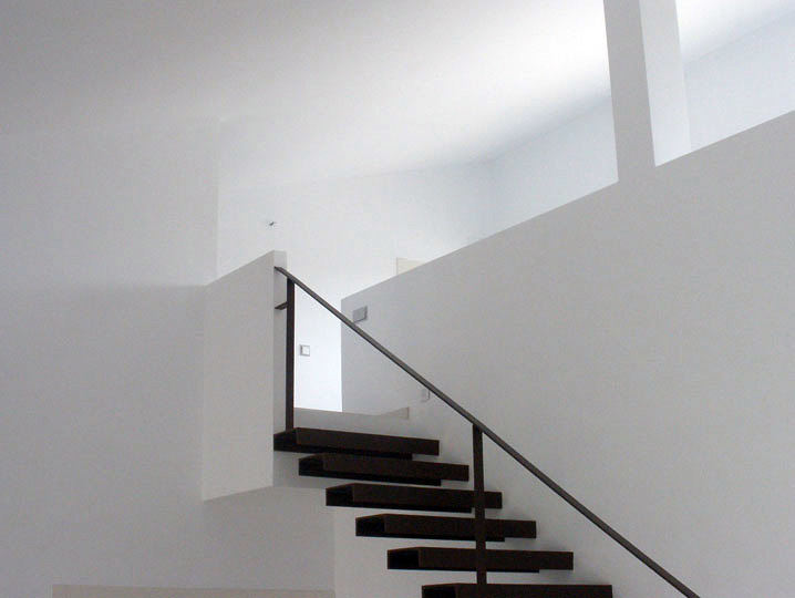 Escalera de vivienda unifamiliar en El Bonillo, Albacete