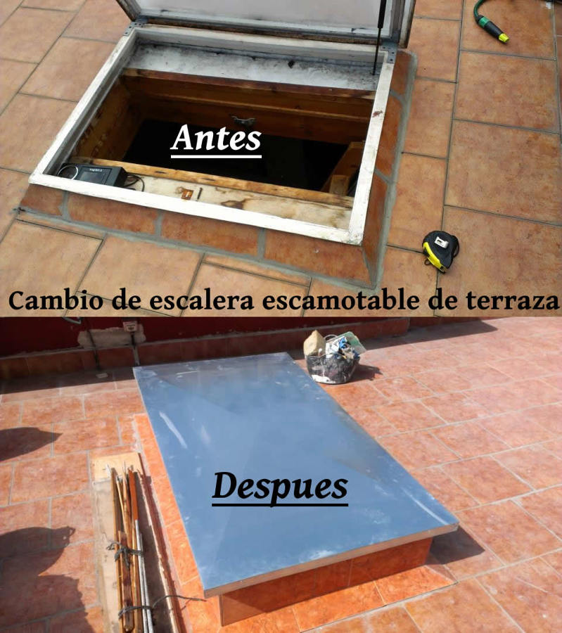 Escalera escamotable ZX-terraza