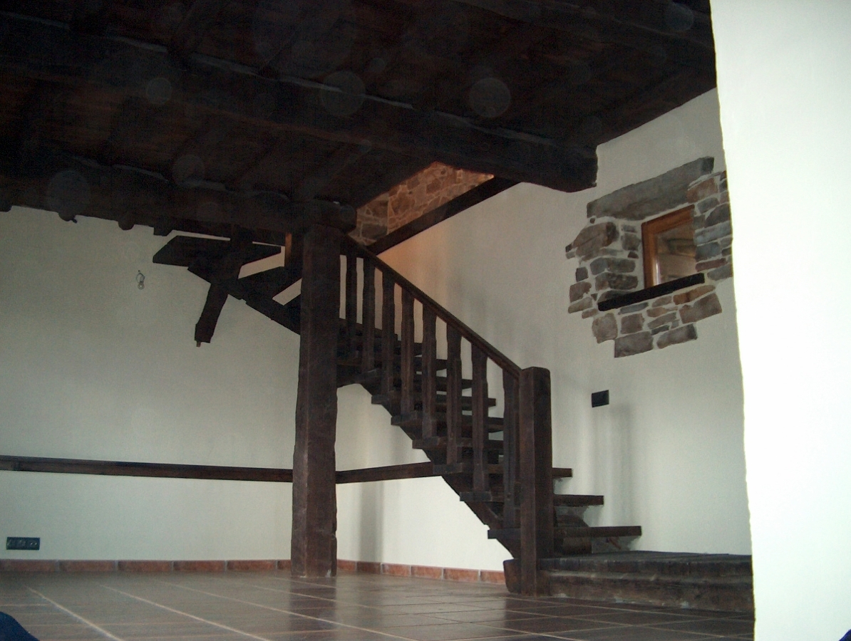 Escalera rustica