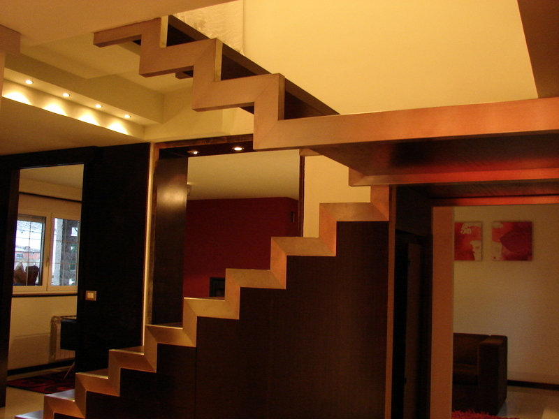 Escalera vivienda unifamiliar