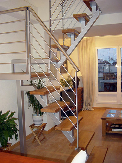 Escalera en duplex