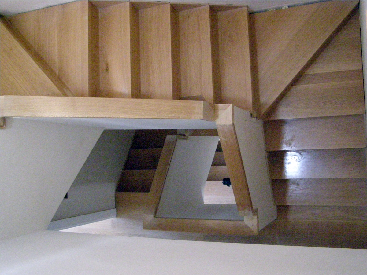 Escaleras de madera