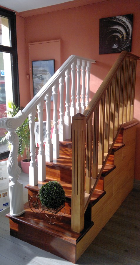 Escaleras madera