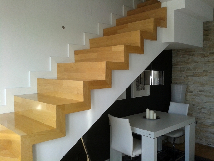 Escaleras perfectas sin accesorios.