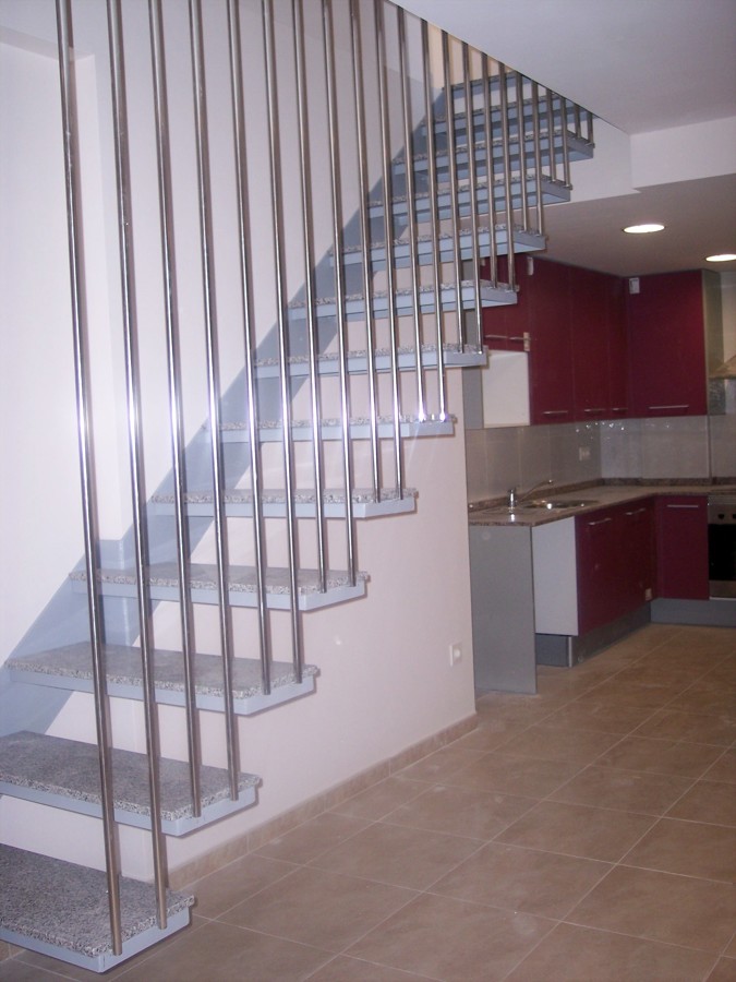 Escaleras.