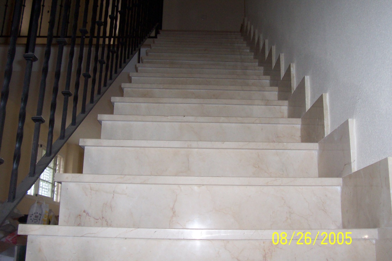 Escaleras.
