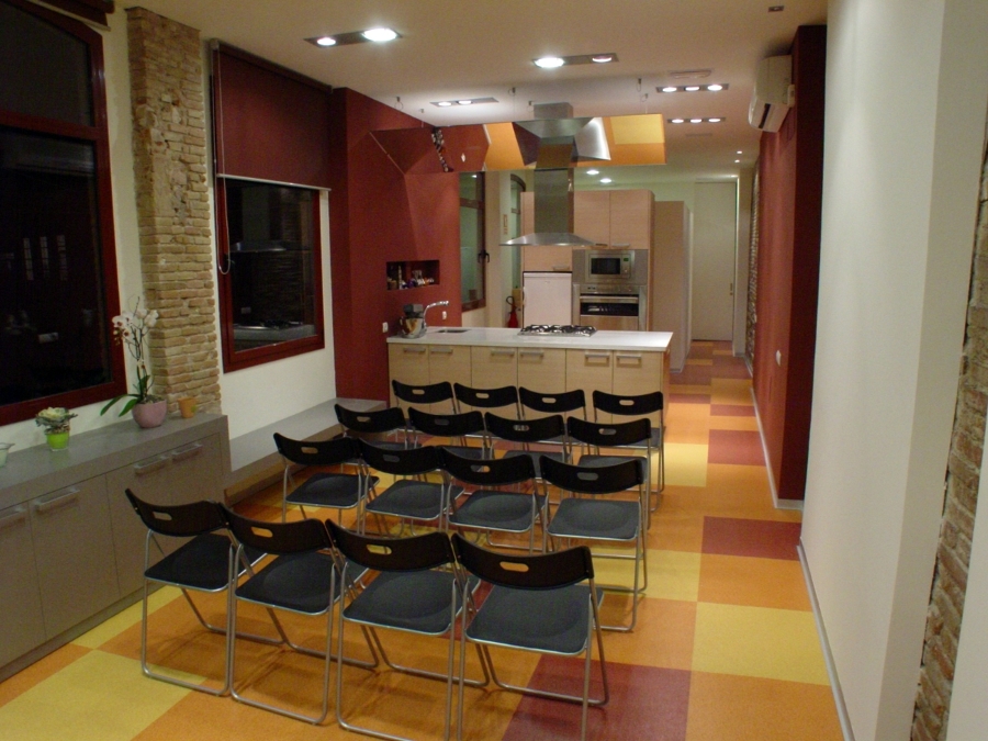 Escuela de Cocina acabada.