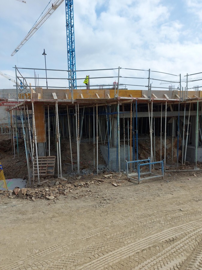 ESTRUCTURA DE EDIFICIO EN MIJAS