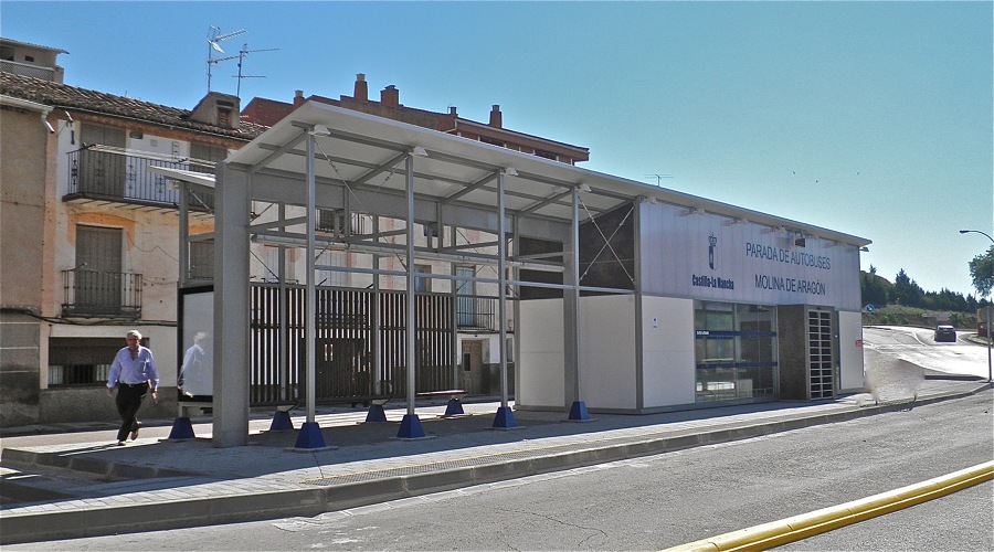 ESTACION MODULAR DE AUTOBUSES EN MOLINA DE ARAGON