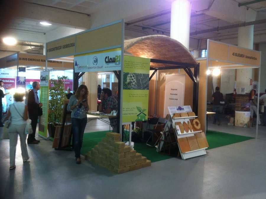 Estand a la Fira Ecoviure de Manresa