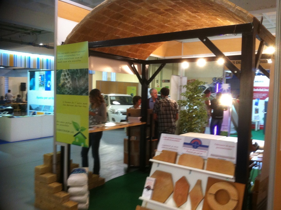 Estand a la Fira Ecoviure de Manresa