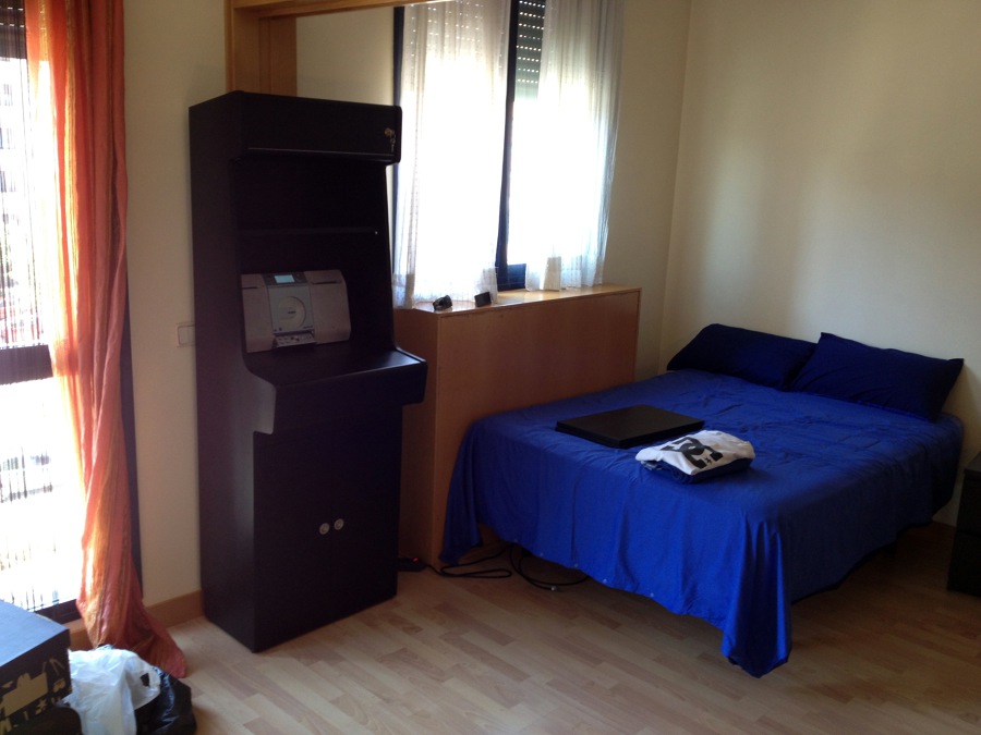 Estantería máquina recreativa