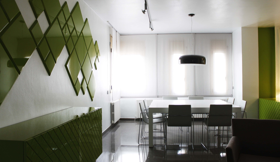 Estar-Comedor Verde Chocolate