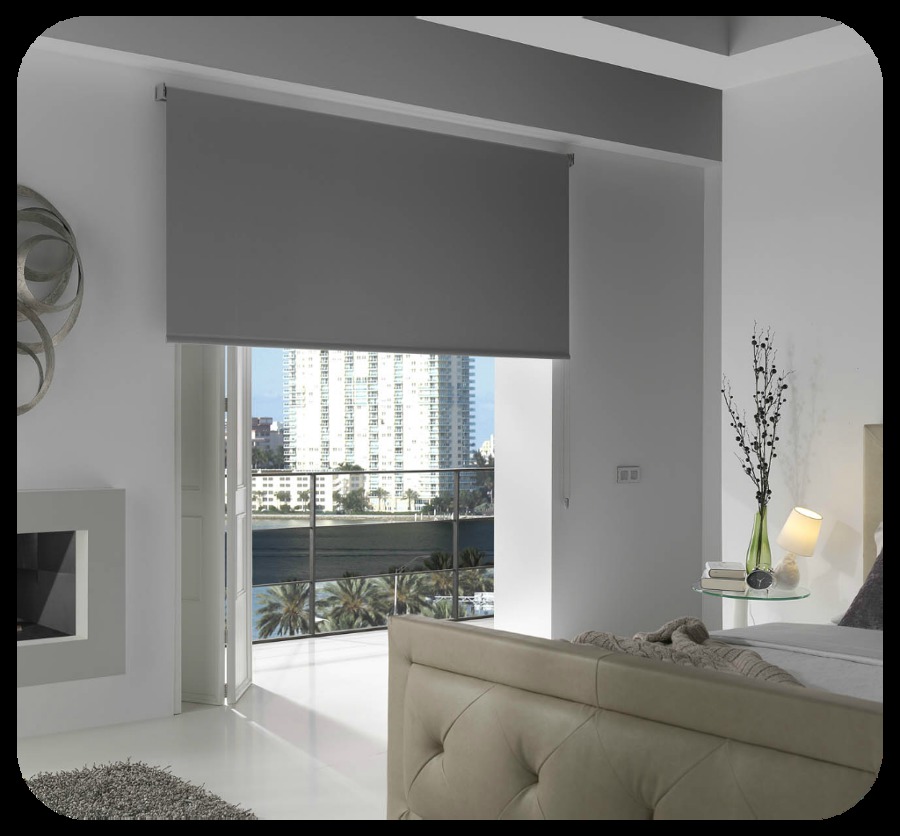 Estor enrollable opaco