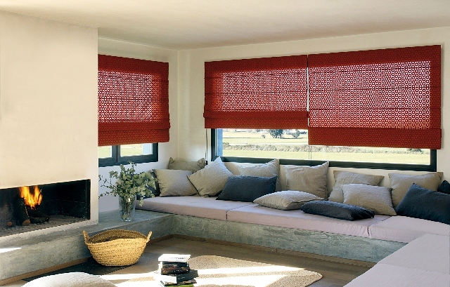 Estores Plegables de Tela