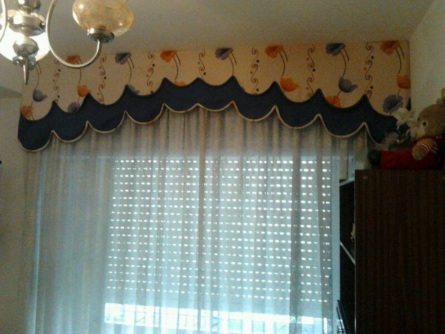 Estores plegables en tejido poliéster estampado