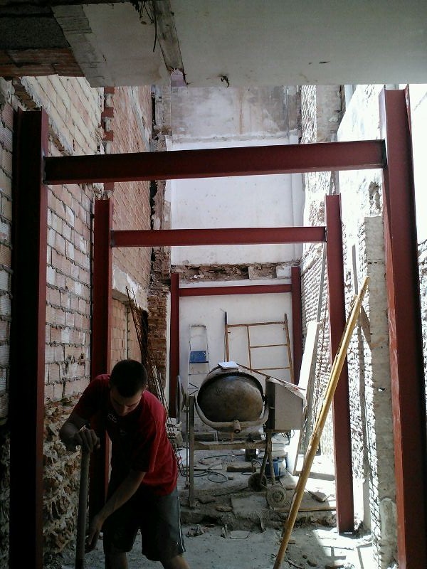 estructura de ierro para casa