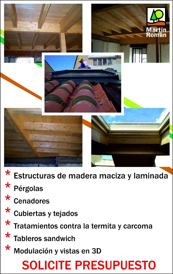Estructura de madera laminada