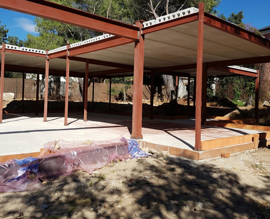 estructura metálica para vivienda