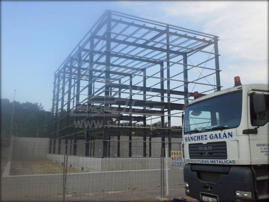 Estructura para nave industrial