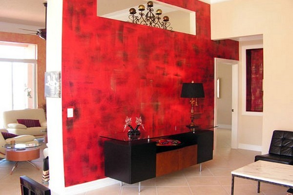 Estuco a dos colores