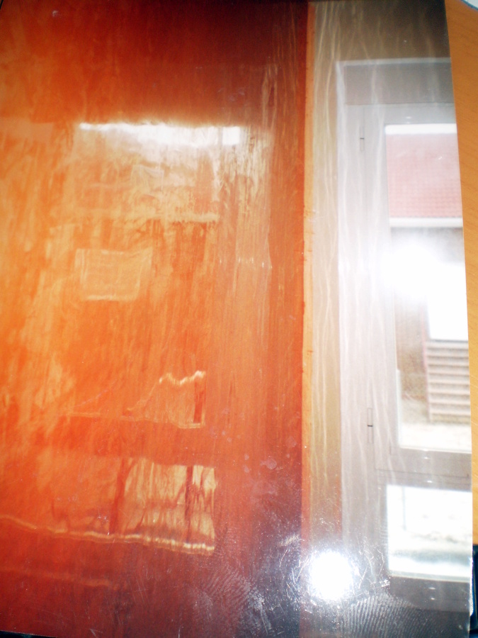 ESTUCO EN PARED DE HABITACION