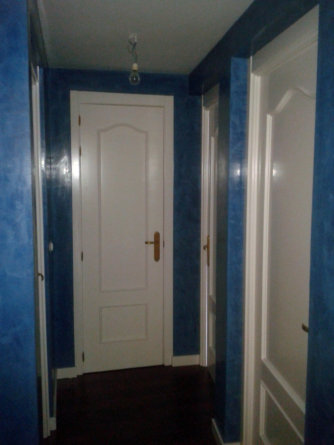 Estuco veneciano IGAN y lacado de puertas