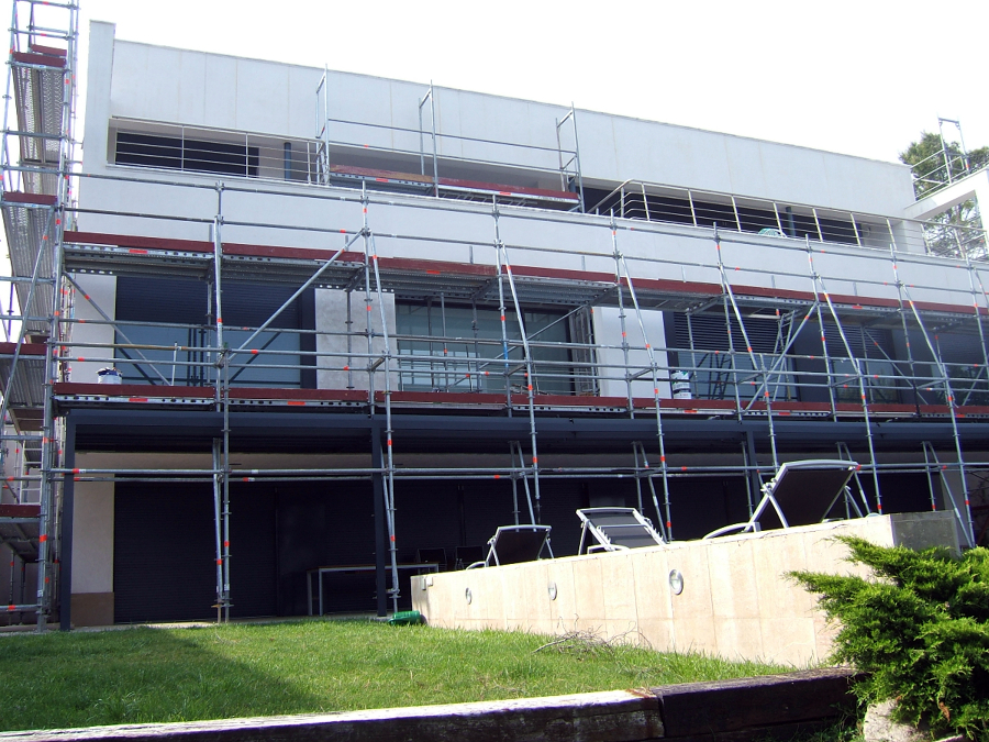 Estucos de cal en fachadas