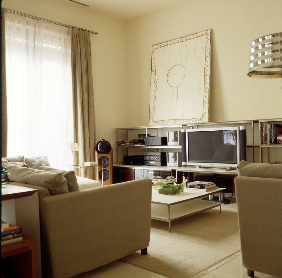 Estudio-Sala estar Ciutat Vella Barcelona