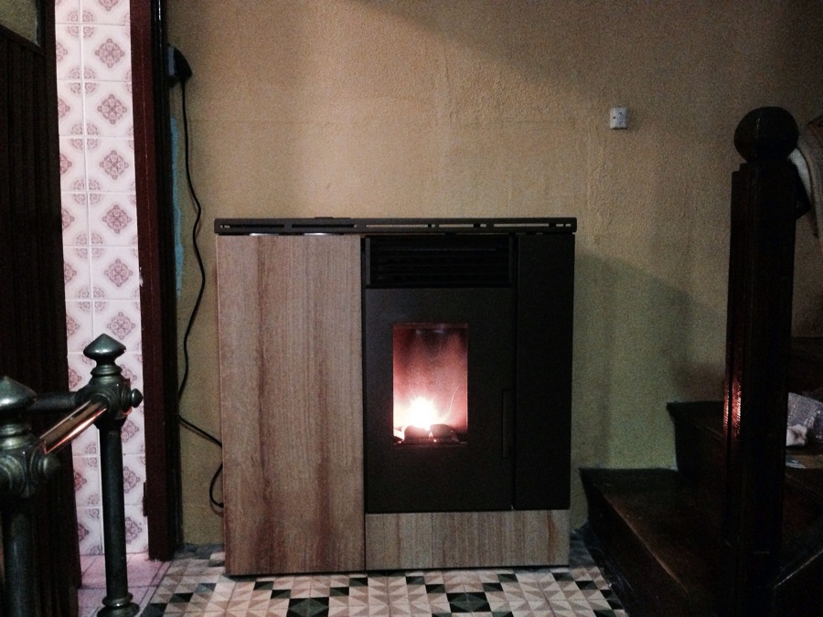 Estufa de Pellets 8 KW